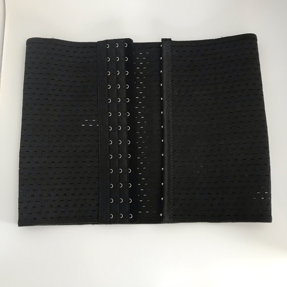 Waist trainer body shaper cincher corset black - Picture 4 of 5